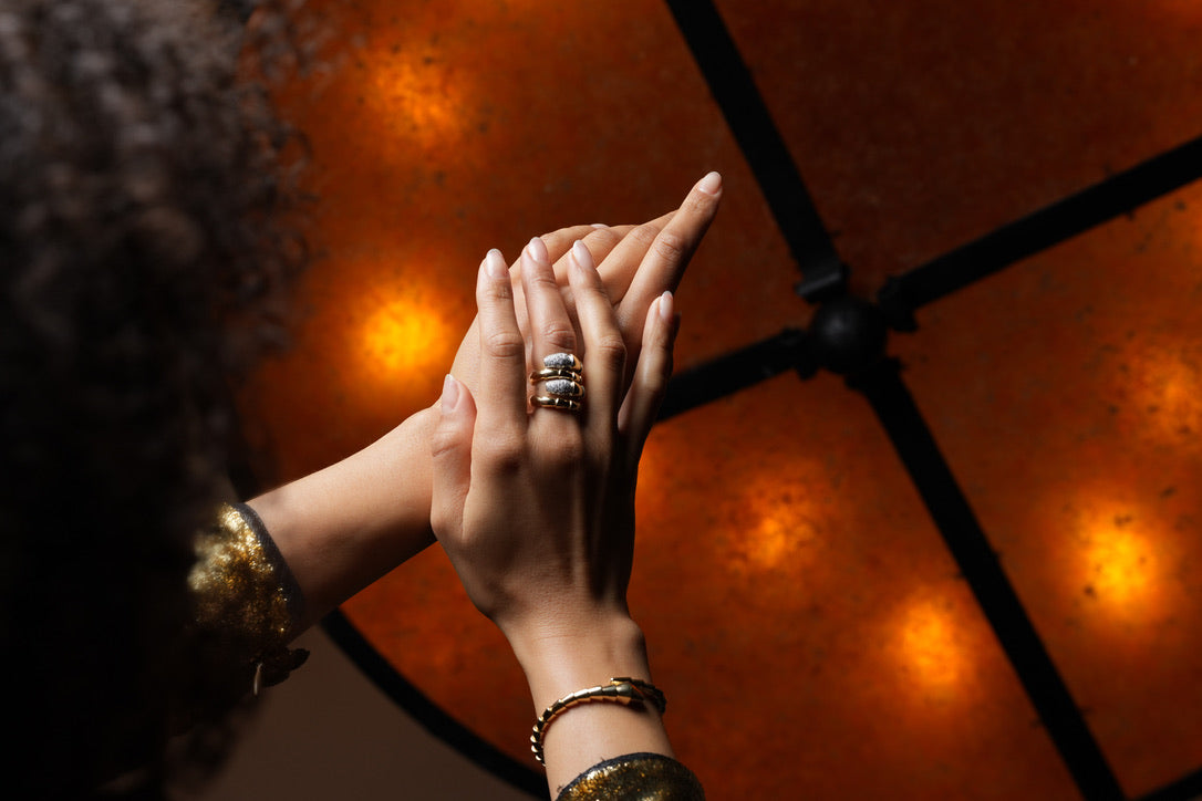 Serpent wrap bracelet