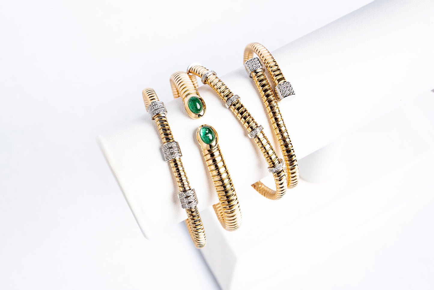 Tubogas Nine Pave Bracelet