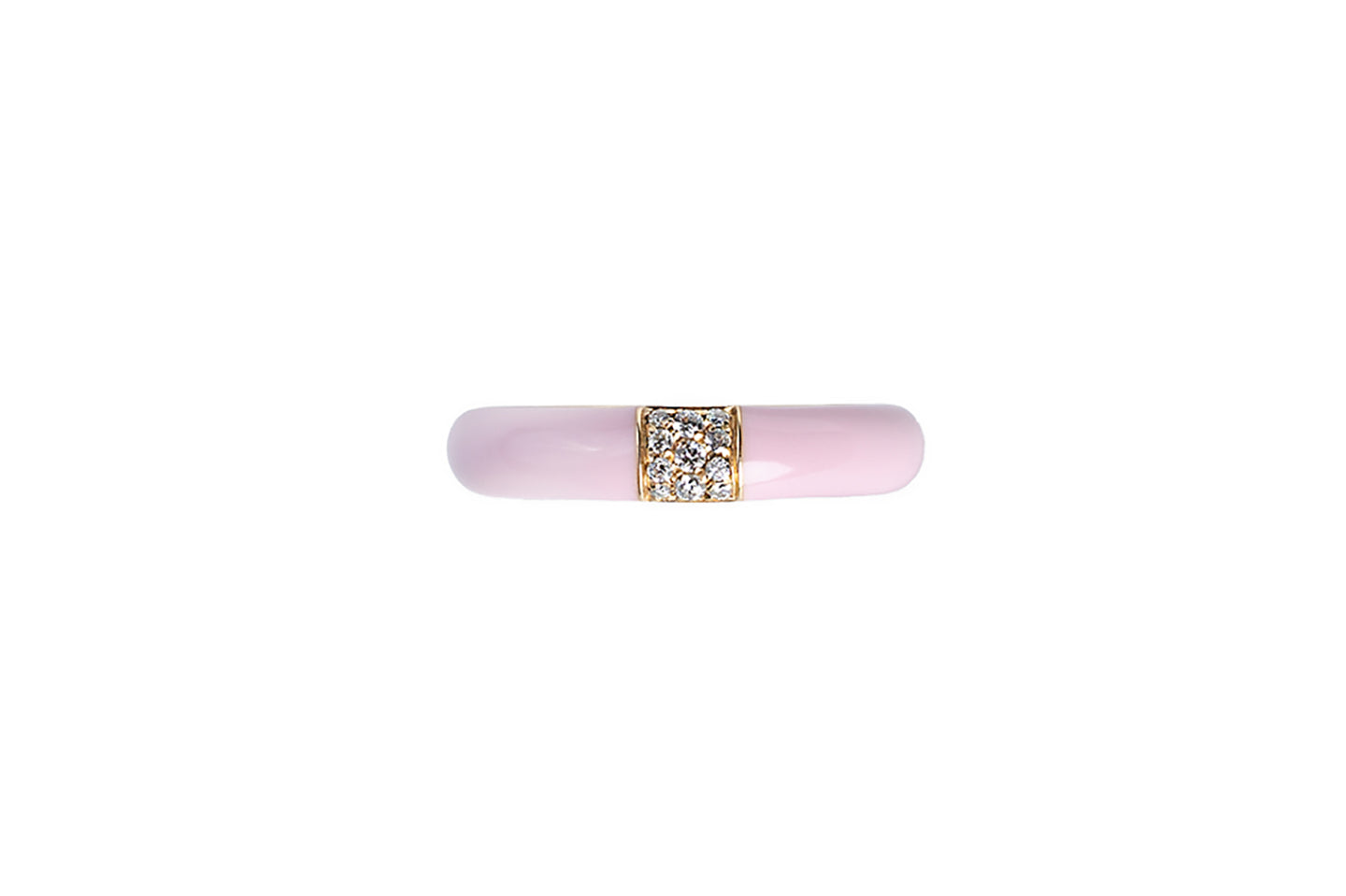 Cube Enamel Stacking Rings
