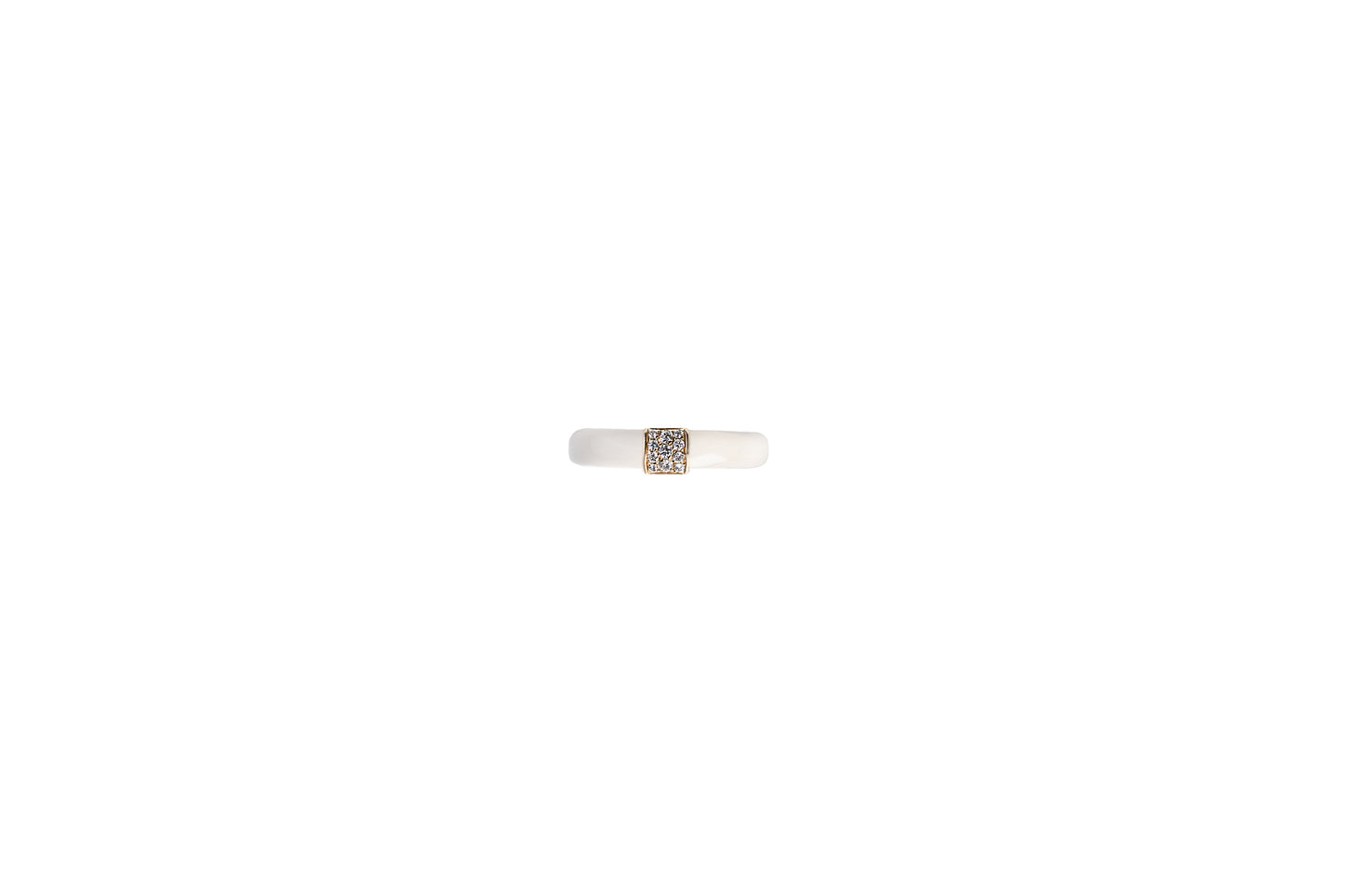 Cube Enamel Stacking Rings