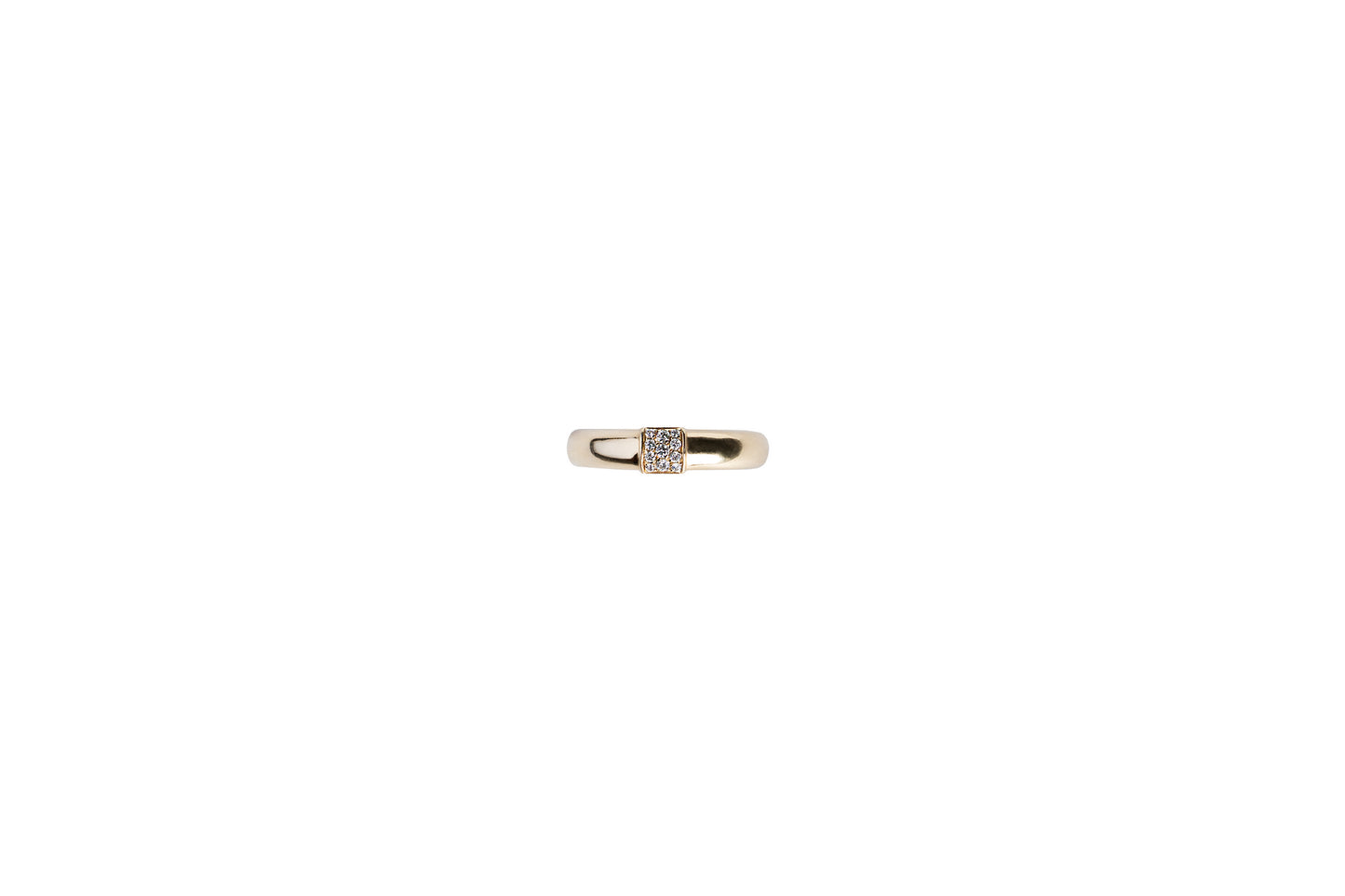 Cube Enamel Stacking Rings