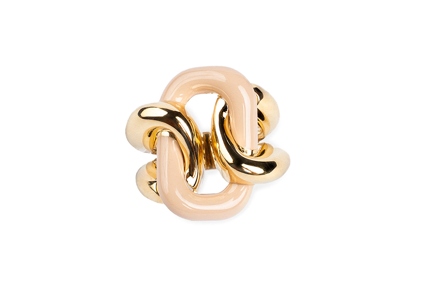 Enamel Buckle Ring