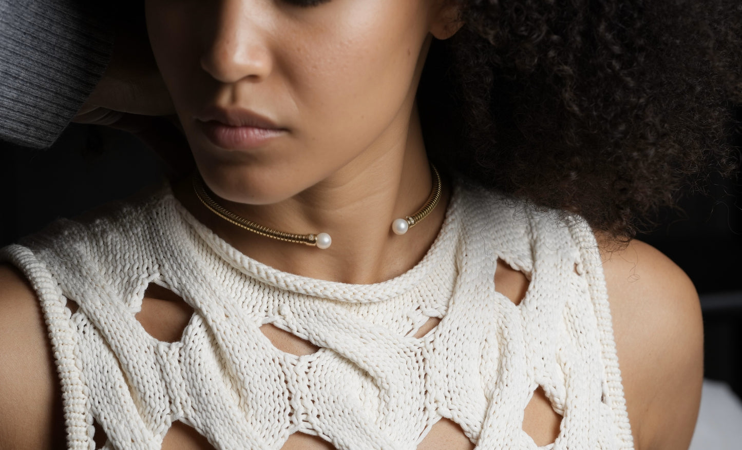 Tubogas Pearl Choker