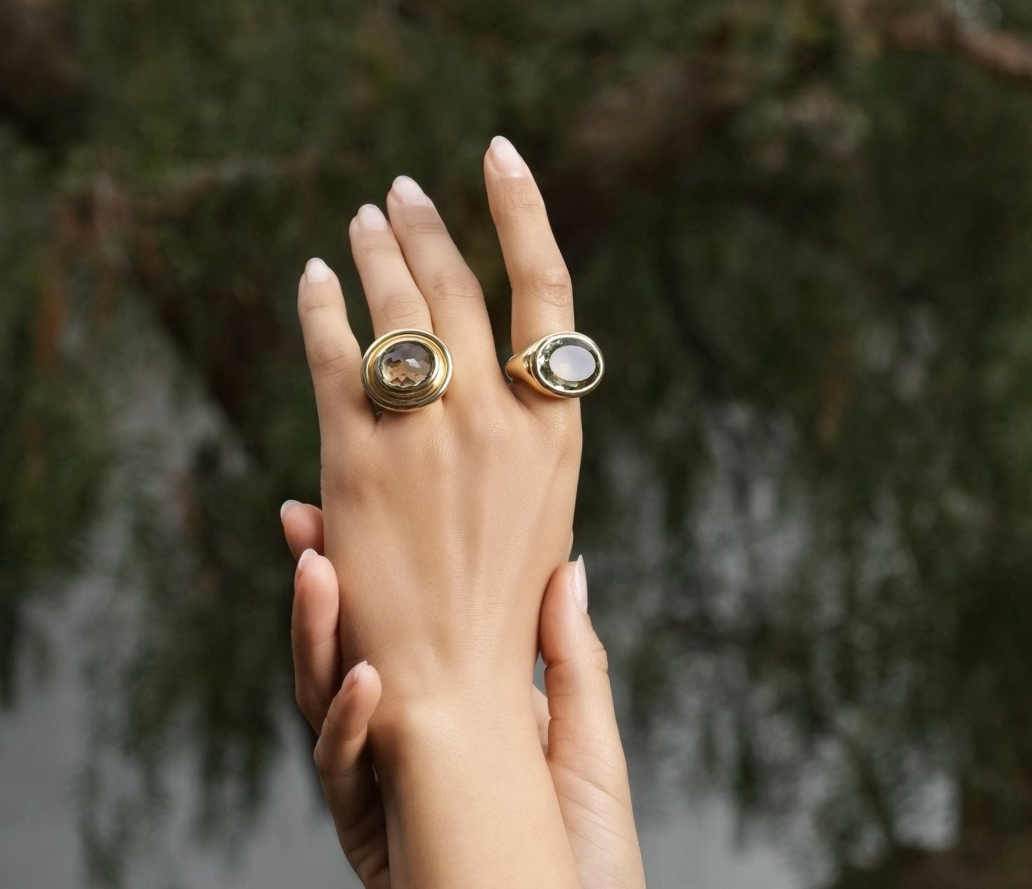 Pyramid OD Tourmaline Ring, One of a Kind