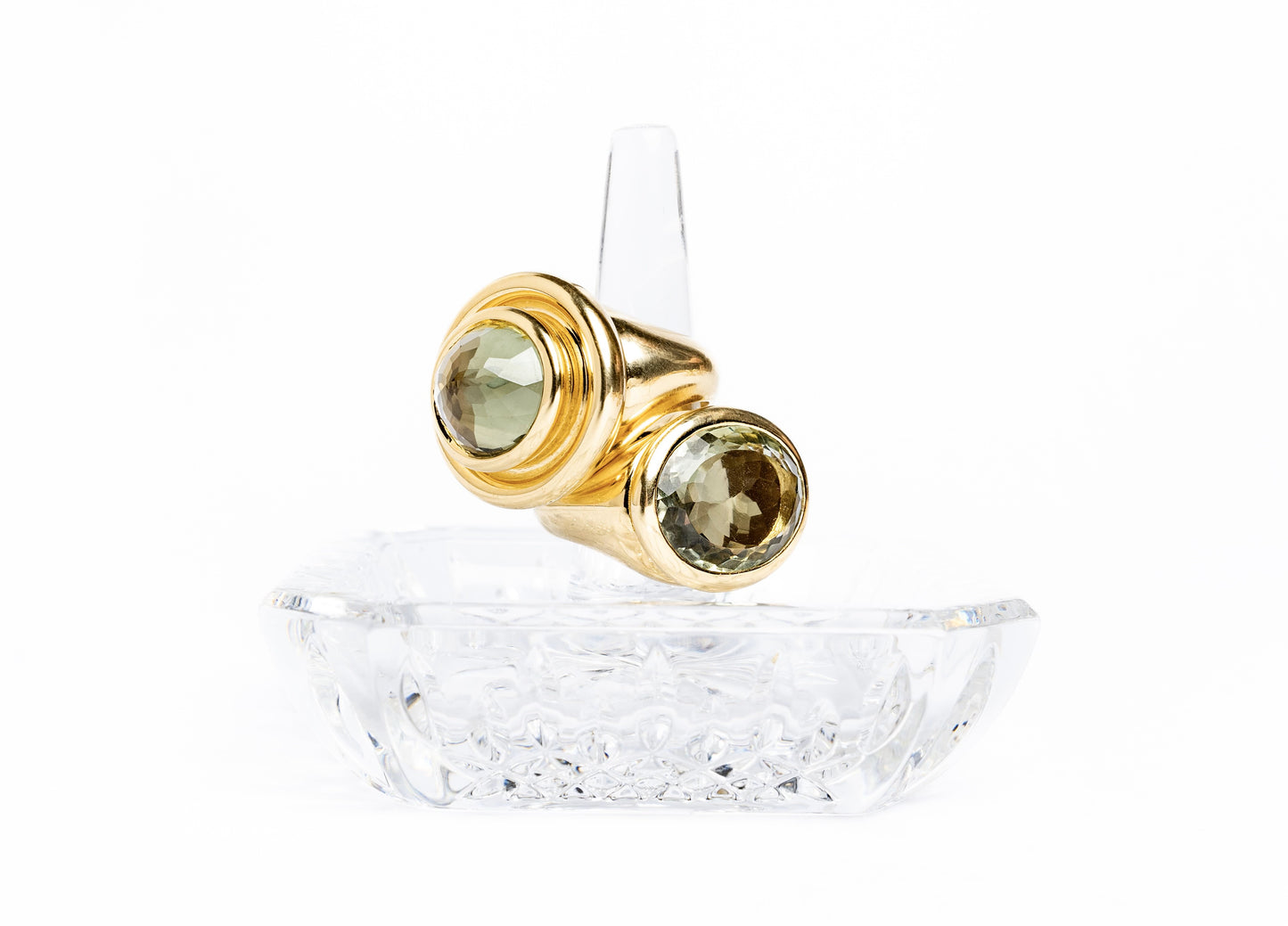 Oval OD Tourmaline Ring, One-of-a-kind