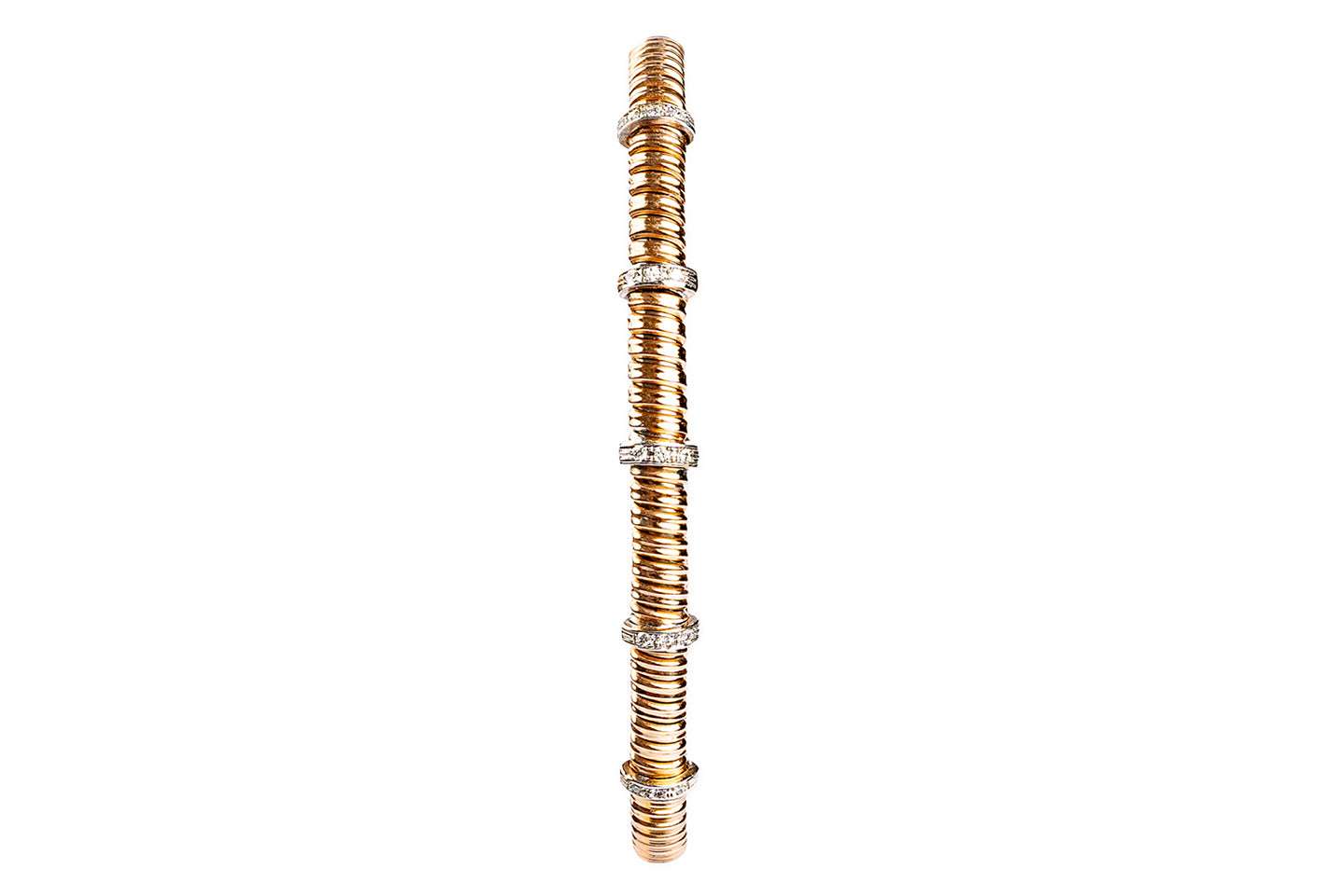 Tubogas Five Diamond Bracelet