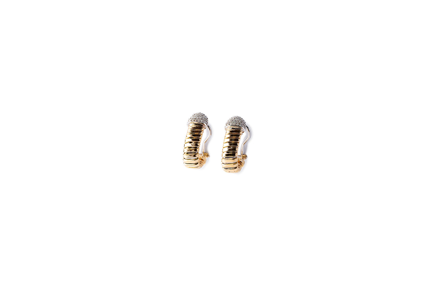 Tubogas Everyday Earring with Diamonds