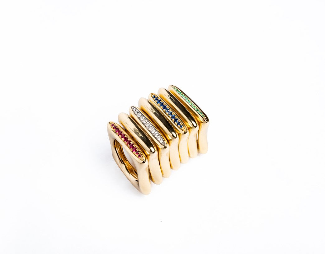 Milano Stacking Rings