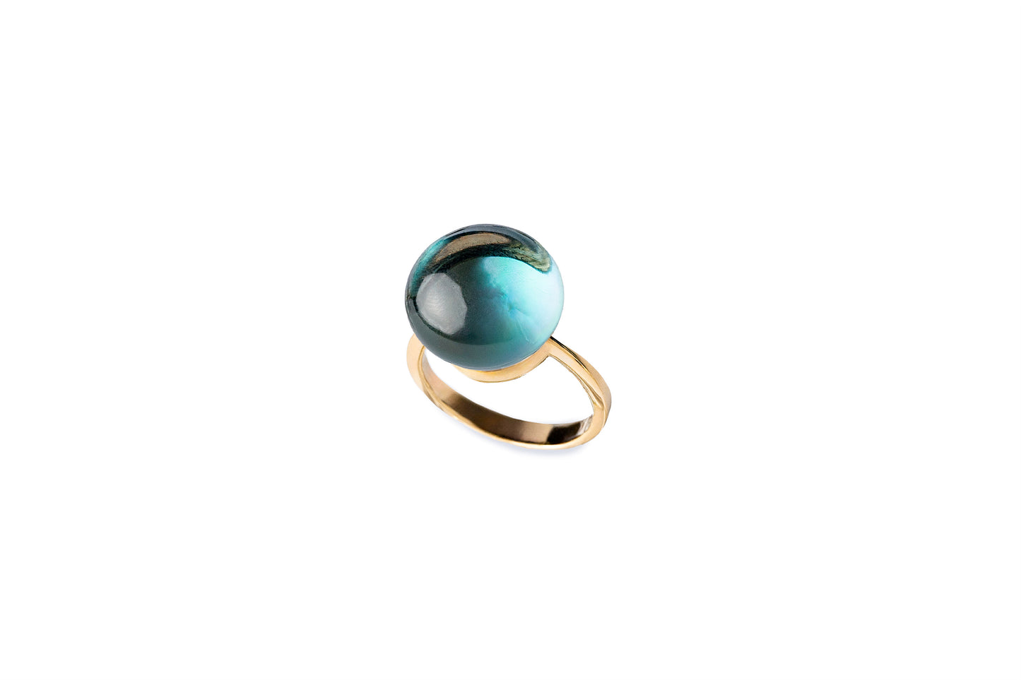 Round Cabochon Stacking Rings