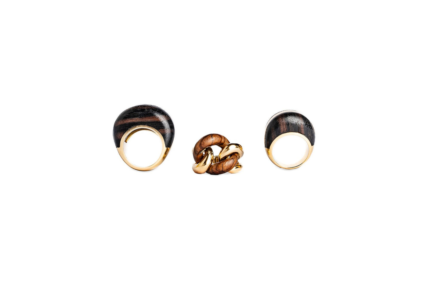 Rosewood Signet Ring, Medium