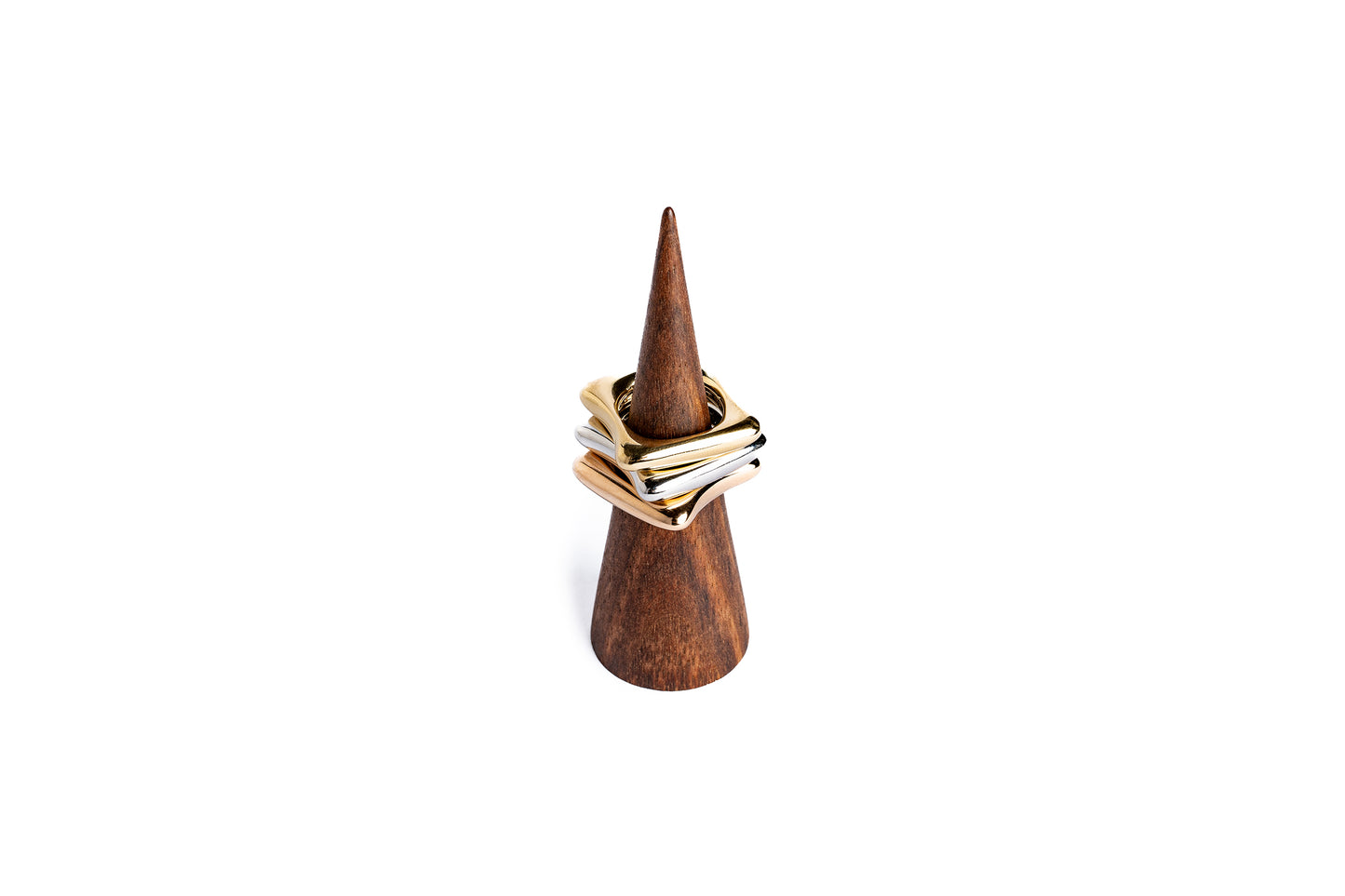 Milano Gold Stacking Rings
