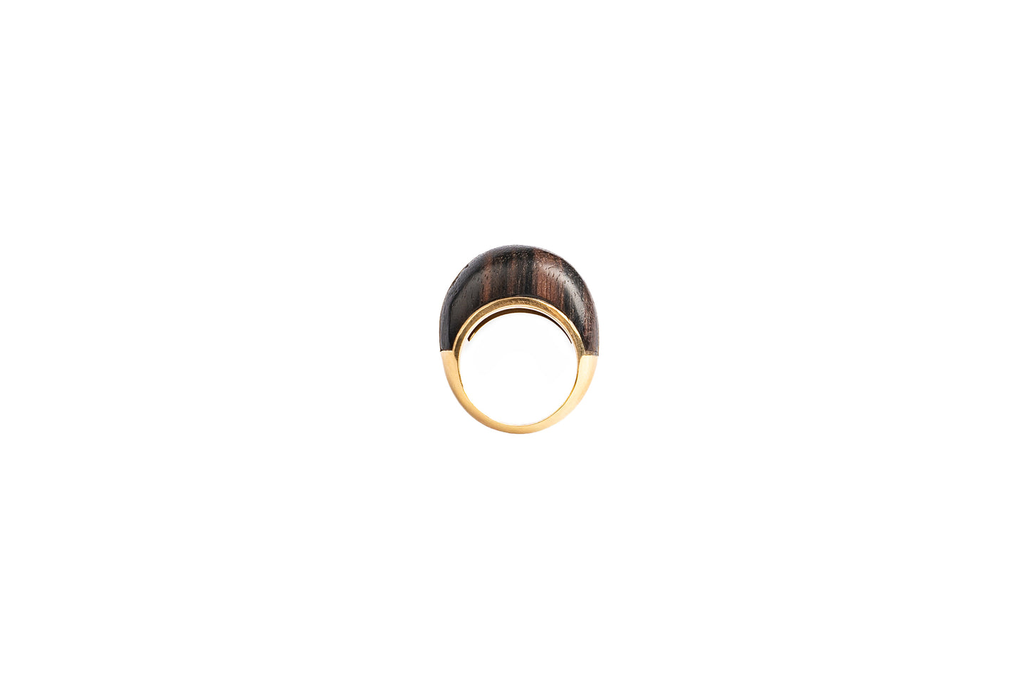 Rosewood Signet Ring, Medium