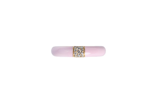 Cube Enamel Stacking Rings