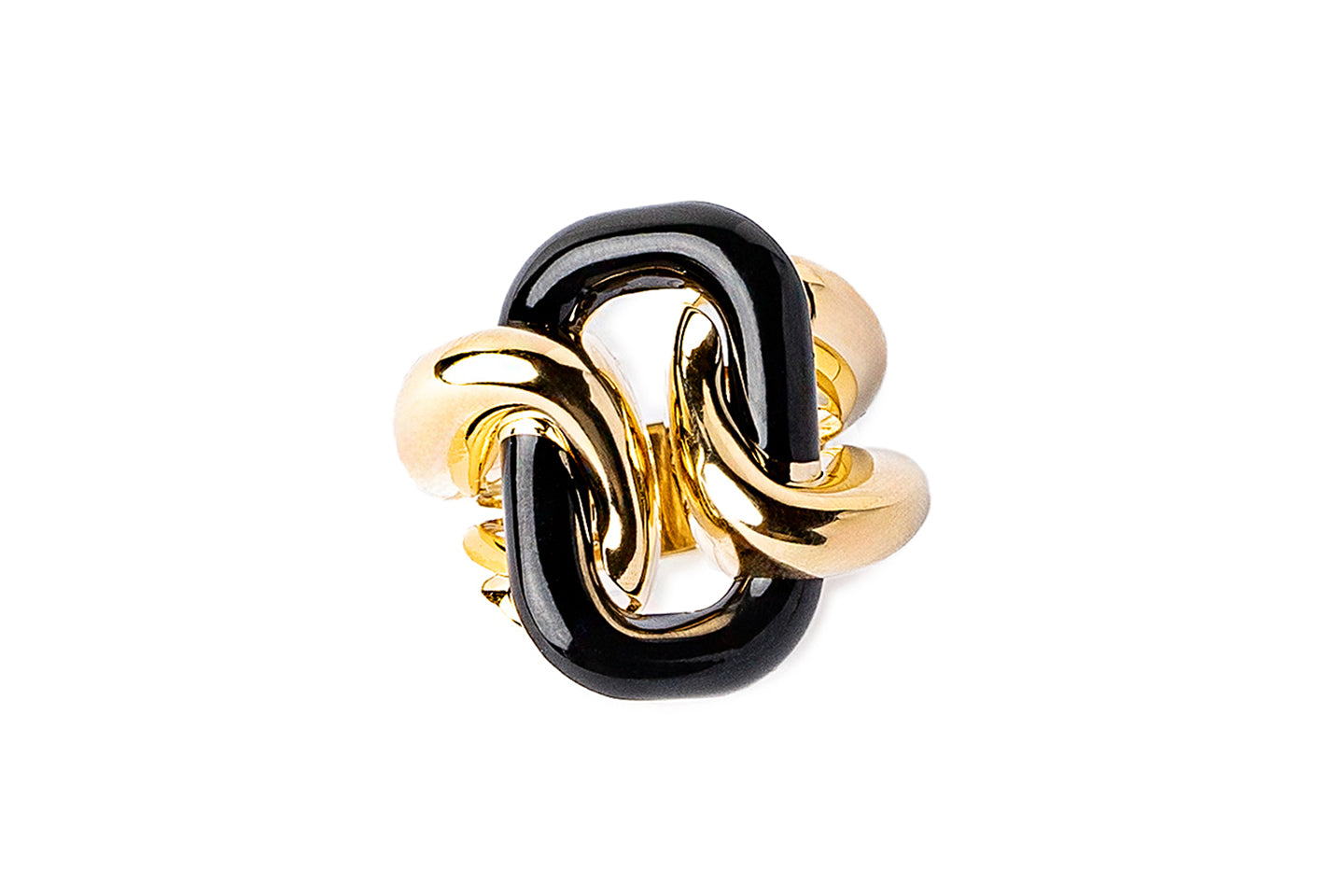 Enamel Buckle Ring
