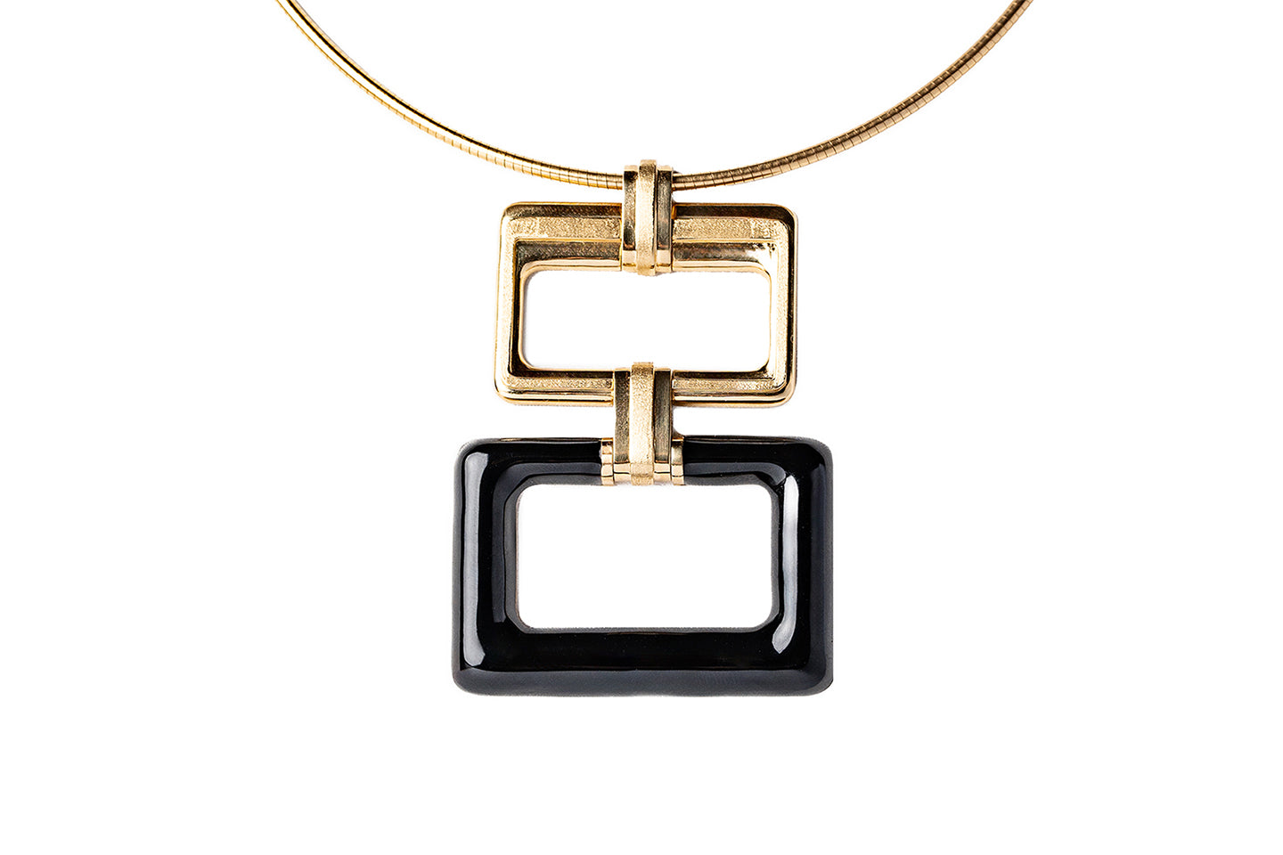 Enamel Groumette Pendant