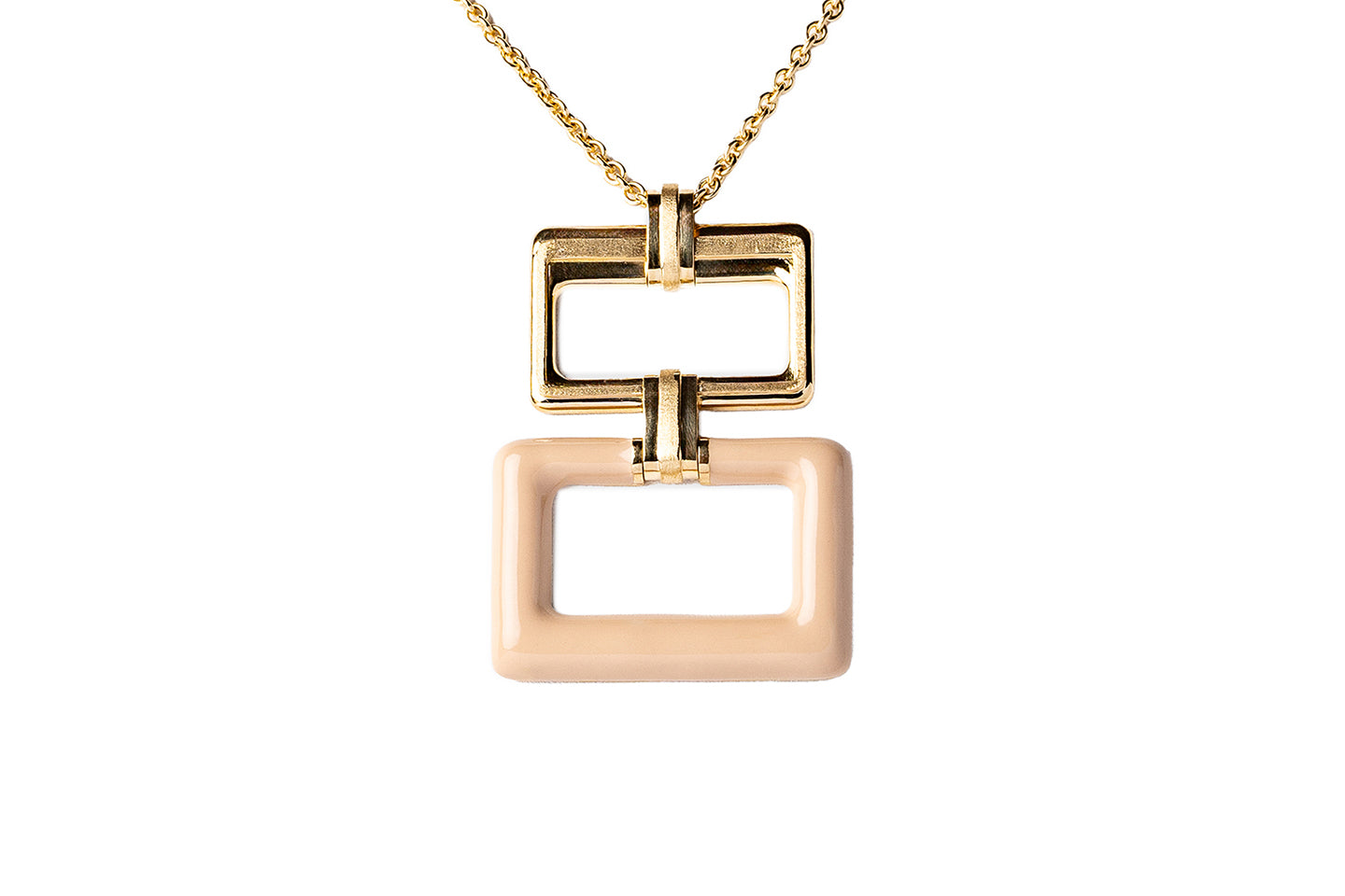 Enamel Groumette Pendant
