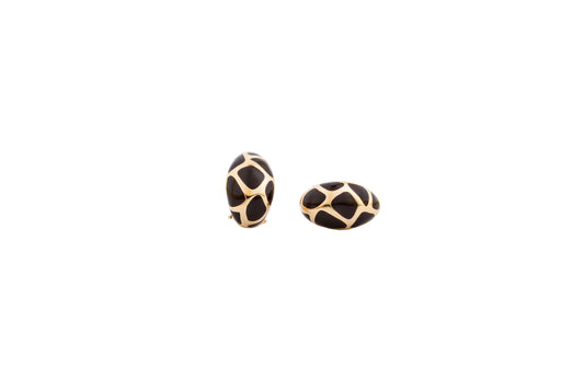 Enamel Giraffe Ring