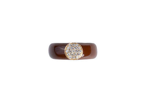 O Enamel Stacking Rings