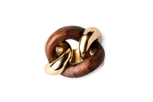 Rosewood Groumette Ring