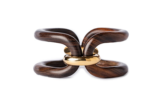 Sculpted Rosewood Bracelet