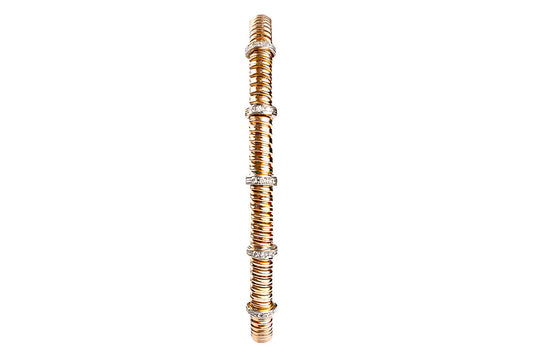 Tubogas Five Diamond Bracelet